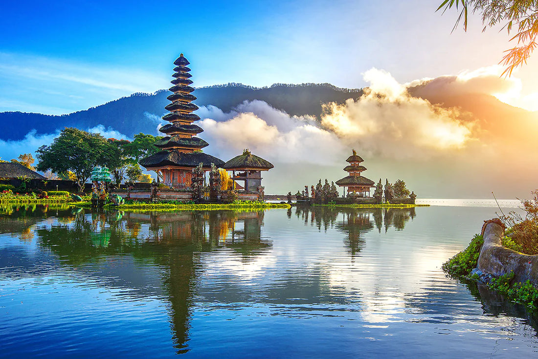 Nort of bali : Lovina beach, git-git waterfalls,aling aling waterfalls,ulun danu temple 